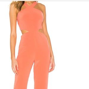 Tularosa Jumpsuit in Salmon